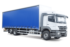 Car Hire Clevedon - 26 Tonne Curtain Side Truck - Truck hire Clevedon