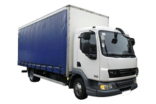 Car Hire Clevedon - 7.5 Tonne Curtain Side Truck - Truck hire Clevedon